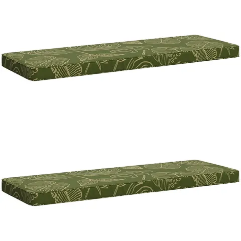 vidaXL Coussins de banc 2 pièces VUGHT 2 pc 100 % polyester – 481140 – image 2