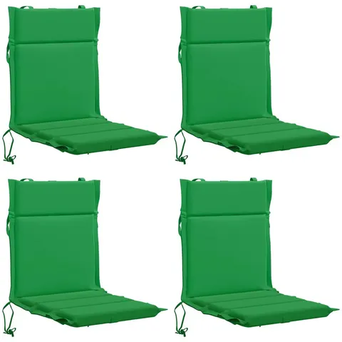 vidaXL Coussin de chaise à dossier bas GEMERT 4 pc 100 % polyester – 433453 – image 2