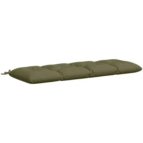 vidaXL Coussin de banc VIANEN 100 % polyester Vert olive – 496410 – image 3