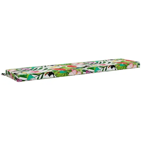 vidaXL Coussin de banc SOEST 100 % polyester Multicolore – 469452 – image 3