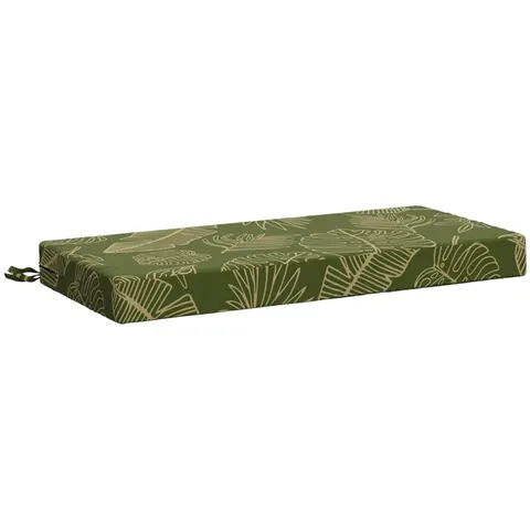 vidaXL Coussin de banc SOEST 100 % polyester Modèle feuille – 464310 – image 3