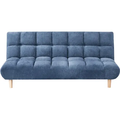 RISOR - Slaapbank - Blauw - Polyester – afbeelding 2