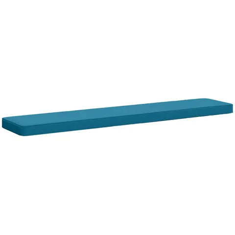 vidaXL Coussin de banc 1 pièce VUGHT 100 % polyester Bleu clair – 475897 – image 3
