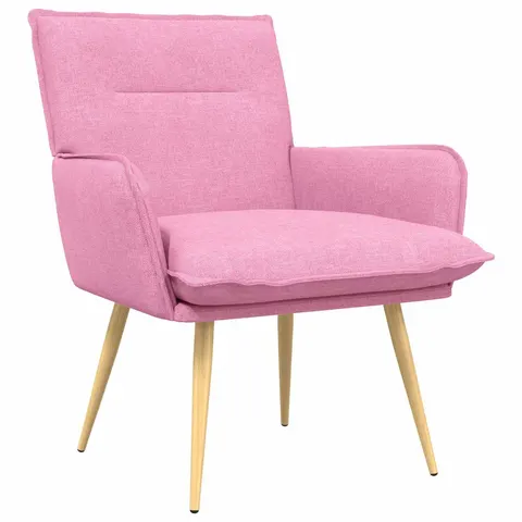 vidaXL Fauteuil Rose Tissu – 854936 – image 2