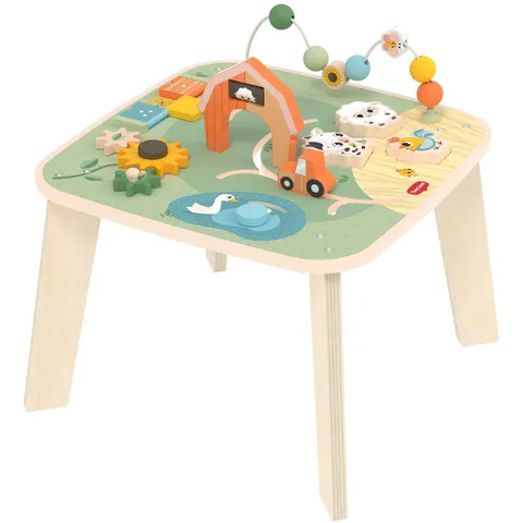 Tiny Love Farmers Funday Activiteitentafel - Hout – afbeelding 2