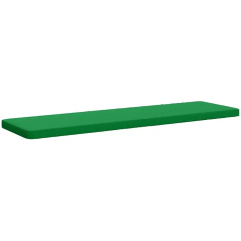 vidaXL Coussin de banc 1 pièce VUGHT 100 % polyester Vert – 490951 – image 3
