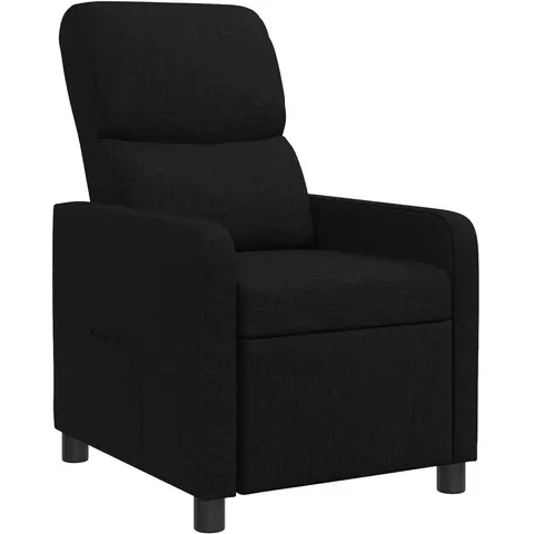 vidaXL Fauteuil inclinable Noir Polyester – 235361 – image 2