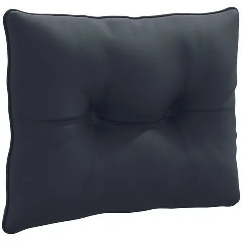 vidaXL Coussin de dos PUTTEN 100 % polyester Bleu foncé – 439578 – image 3