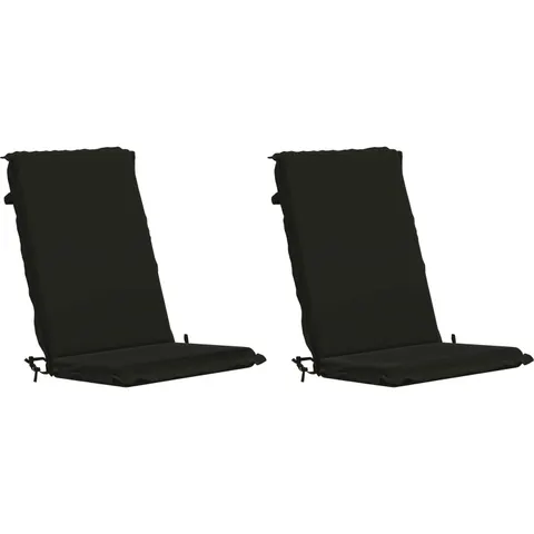 vidaXL Coussin de chaise à dossier haut GEMERT 2 pc 100 % polyester – 427490 – image 2