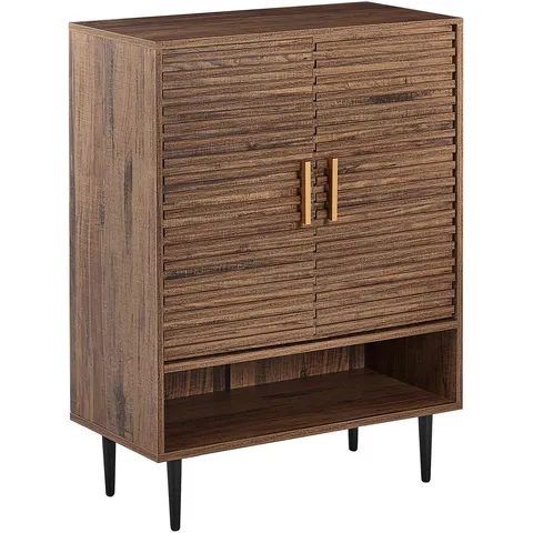 KEITH - Schoenenkast - Donkerbruin - MDF – afbeelding 2
