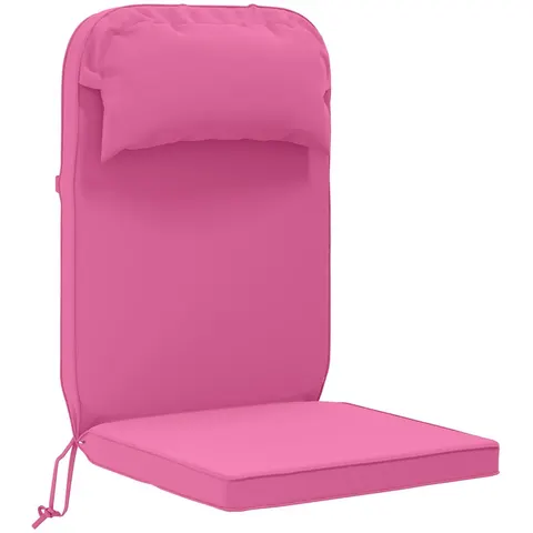 vidaXL Coussin de chaise Adirondack 100 % polyester Rose – image 2