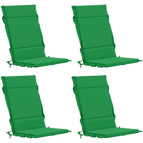 vidaXL Coussin de chaise à dossier haut GEMERT 4 pc 100 % polyester – 432586 – image 2