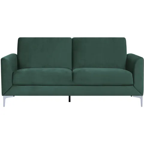 FENES - Driezitsbank - Groen - Fluweel – afbeelding 2