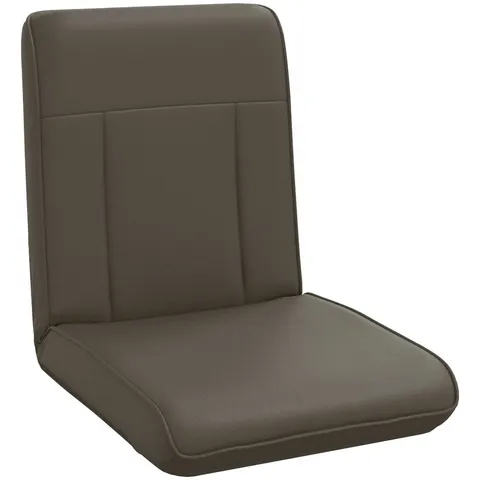 vidaXL Fauteuil de sol ajustable Gris Simili cuir – 531642 – image 2