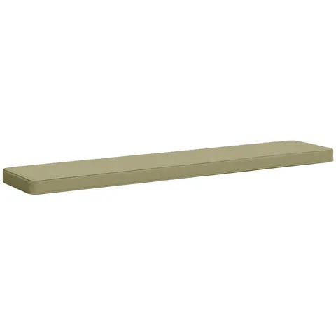 vidaXL Coussin de banc 1 pièce VUGHT 100 % polyester Vert clair – 474913 – image 2