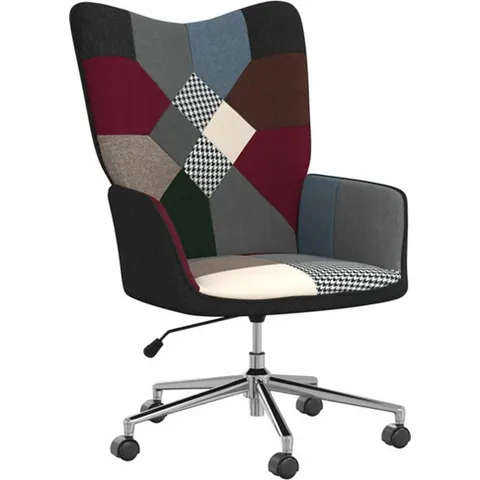 vidaXL Chaise de relaxation Patchwork Tissu – 425763 – image 3