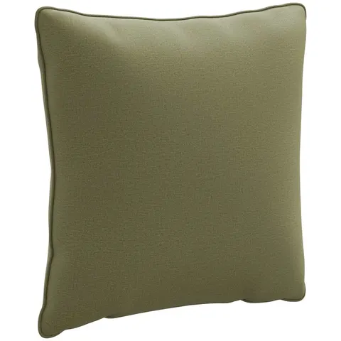 vidaXL Coussin de dos PUTTEN 100 % polyester Vert olive – 419501 – image 3