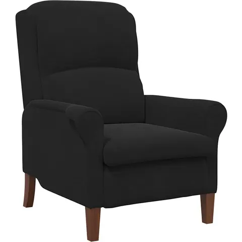 vidaXL fauteuil Noir Velours – 291080 – image 2