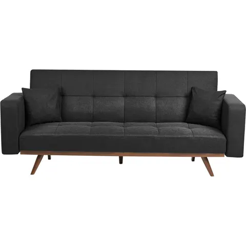 HJULBY - Driezitsbank - Zwart - Polyester – afbeelding 2