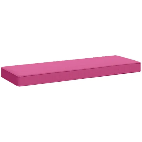 vidaXL Coussin de banc 1 pièce VUGHT 100 % polyester Rose – 479437 – image 3