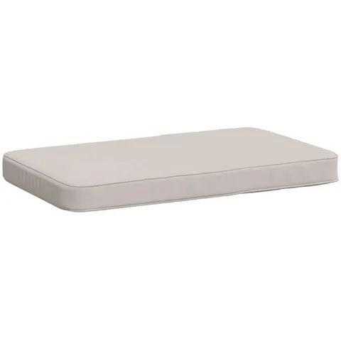 vidaXL Coussin de banc 1 pièce VUGHT 100 % polyester Blanc – 478430 – image 3