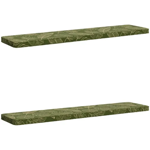 vidaXL Coussins de banc 2 pièces VUGHT 2 pc 100 % polyester – 484042 – image 2