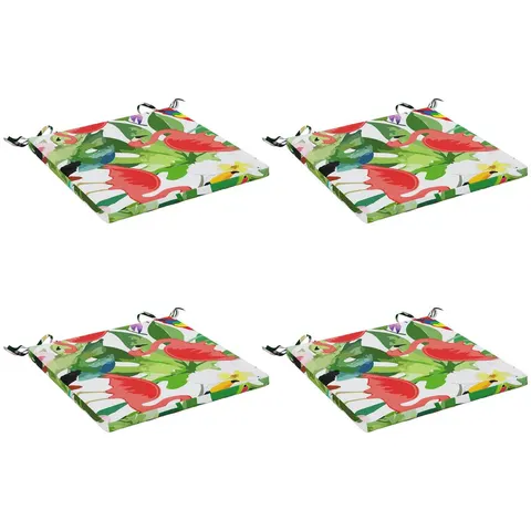 vidaXL Coussins de siège SOEST 4 pc 100 % polyester Multicolore – 411857 – image 3