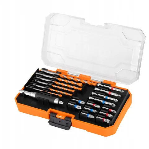 NEO TOOLS 20-delige Boor- en Bitset – afbeelding 2