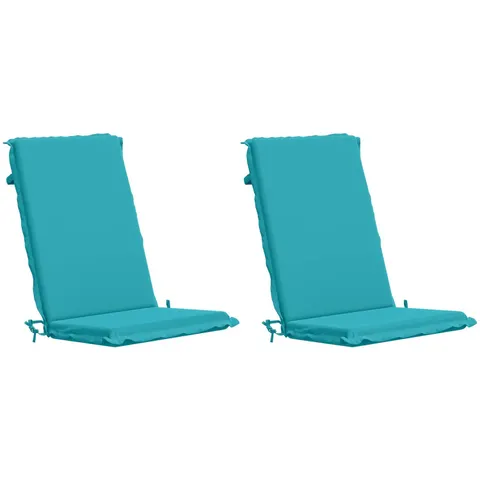 vidaXL Coussin de chaise à dossier haut GEMERT 2 pc 100 % polyester – 427858 – image 3