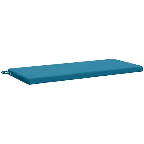 vidaXL Coussin de banc SOEST 100 % polyester Bleu clair – 461395 – image 3