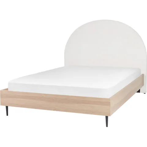 MILLAY - Bed - Gebroken wit - 140 x 200 cm - Polyester – afbeelding 2