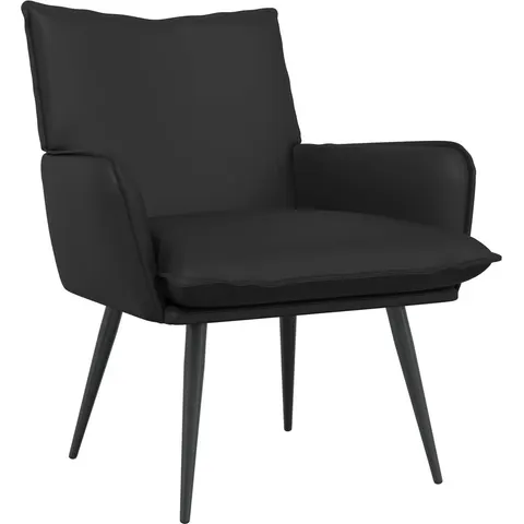vidaXL Fauteuil Noir Simili cuir – 855261 – image 2