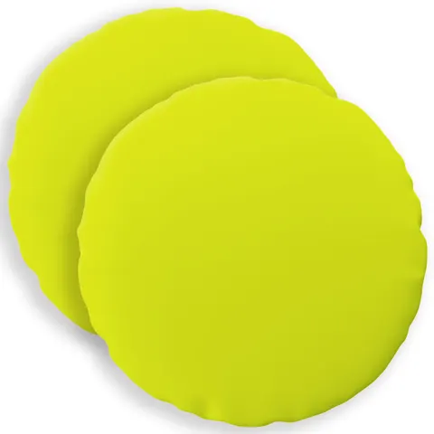 vidaXL Coussin 2 pc HEERLEN Vert vif. Ø 40 cm Polyester – image 2