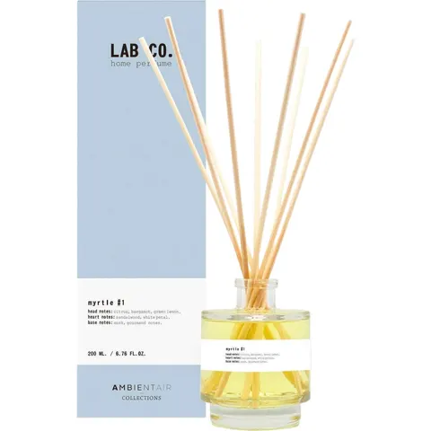 Lab Co. - Geurstokjes 'Myrtle' (200ml) – afbeelding 2