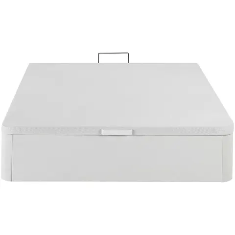 vente-unique.com Sommier coffre mdf blanc 190x30x140cm – image 3