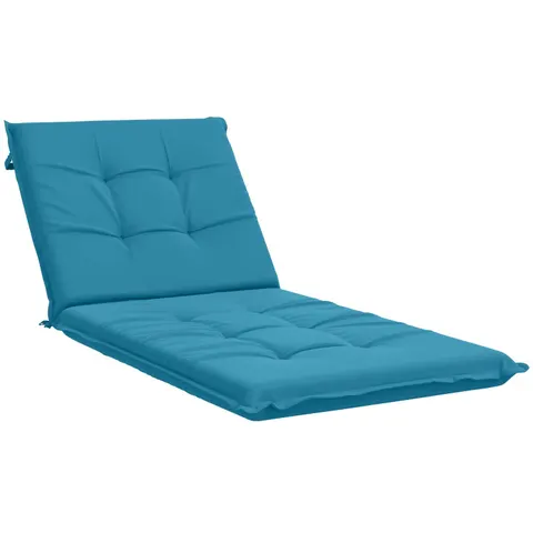 vidaXL Coussin de transat GEMERT 100 % polyester Bleu clair – 443209 – image 2