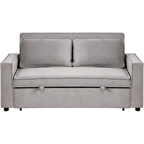 UTTELA - Slaapbank - Grijs - Polyester – afbeelding 2