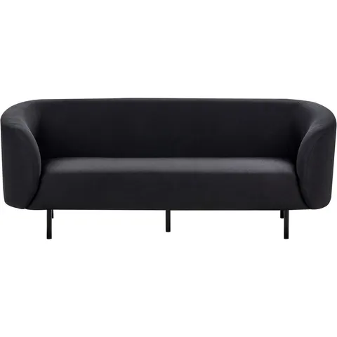 LOEN - Driezitsbank - Zwart - Polyester – afbeelding 2