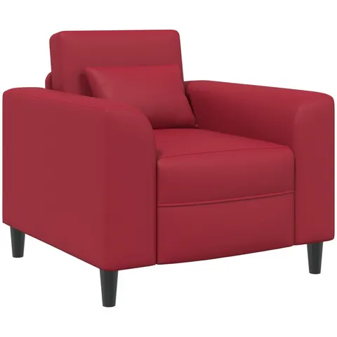 vidaXL Fauteuil Bordeaux Simili cuir – 523321 – image 2