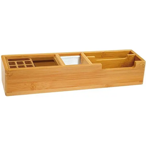 Bamboe Bureau Organizer - Lang – afbeelding 2