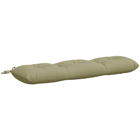 vidaXL Coussin de banc VIANEN 100 % polyester Vert clair – 492115 – image 3