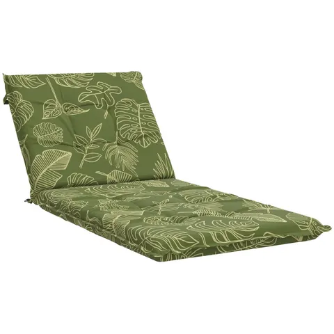 vidaXL Coussin de transat GEMERT 100 % polyester Modèle feuille – 442929 – image 2