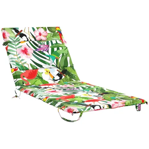 vidaXL Coussin de transat GEMERT 100 % polyester Multicolore – 453901 – image 2