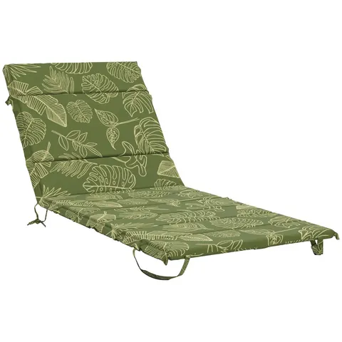vidaXL Coussin de transat GEMERT 100 % polyester Modèle feuille – 453949 – image 2