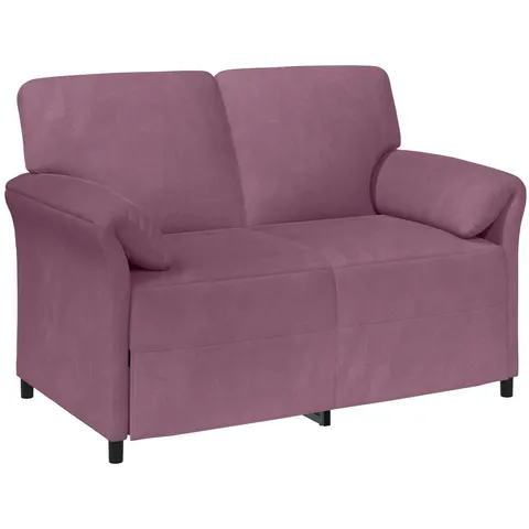 vidaXL Sofa 2 places Pourpre Velours – 788886 – image 2