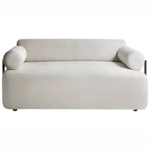ELVA - Tweezitsbank - Gebroken wit - Polyester – afbeelding 2