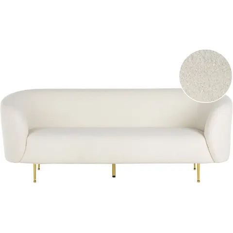 LOEN - Driezitsbank - Wit - Polyester – afbeelding 2