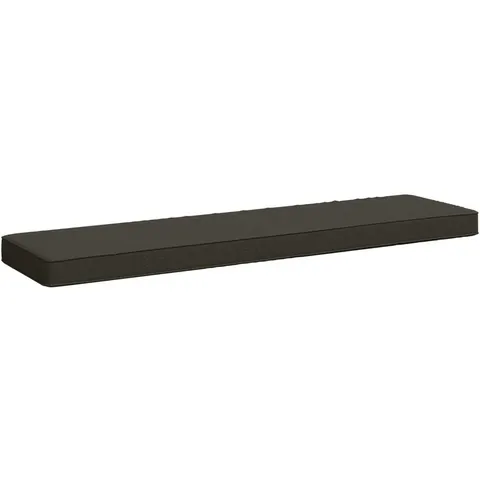 vidaXL Coussin de banc 1 pièce VUGHT 100 % polyester Anthracite – 473336 – image 3
