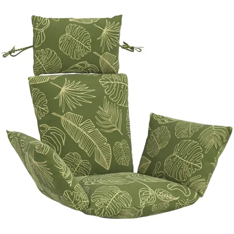 vidaXL Coussin Adirondack PUTTEN 100 % polyester Modèle feuille – image 3