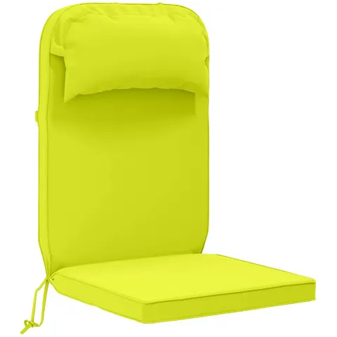 vidaXL Coussin de chaise Adirondack 100 % polyester Vert vif. – image 3
